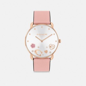 Dámské Hodinky Coach Elliot 36 Mm Růžové | 9381762-CZ