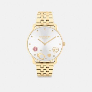 Dámské Hodinky Coach Elliot 36 Mm Zlaté | 6285049-CZ