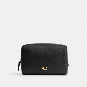 Dámské Pouches Coach Essential Cosmetic Černé | 9347018-CZ