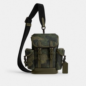 Pánské Batoh Coach Hitch 13 In Signature Camo Print Maskáčové | 7496280-CZ