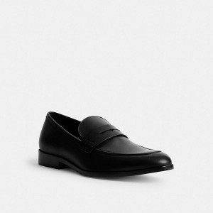 Pánské Loafers Coach Declan Černé | 7483156-CZ