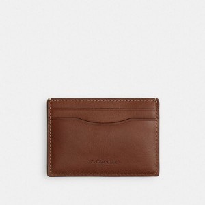 Pánské Pouzdro Na Karty Coach Money Clip Hnědé | 6047198-CZ