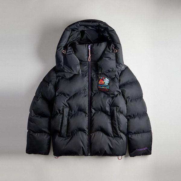 Coachtopia Puffer Bunda Coach Loop Černé | 6974152-CZ