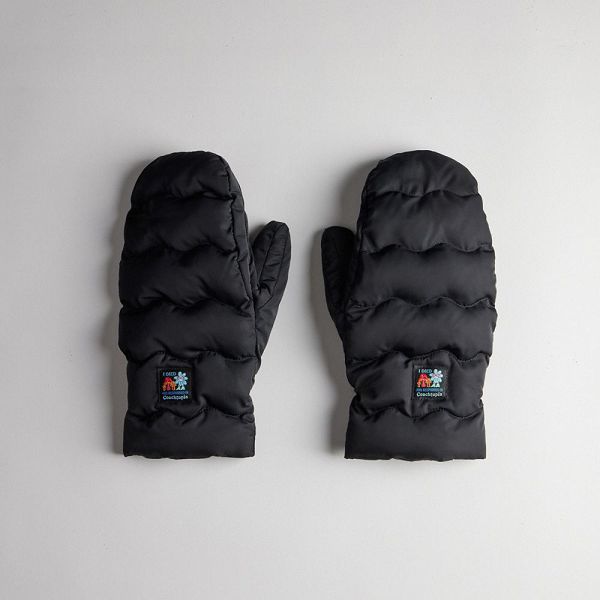 Coachtopia Rukavice Coach Loop Mittens Černé | 1892436-CZ