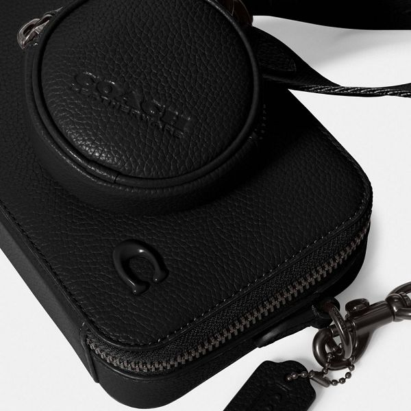 Dámské Crossbody Kabelka Coach Charter Slim Černé | 1348527-CZ