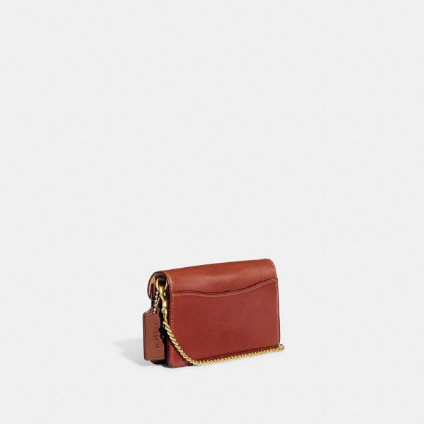 Dámské Crossbody Kabelka Coach Tabby In Signature Canvas Hnědé Červené | 0231698-CZ