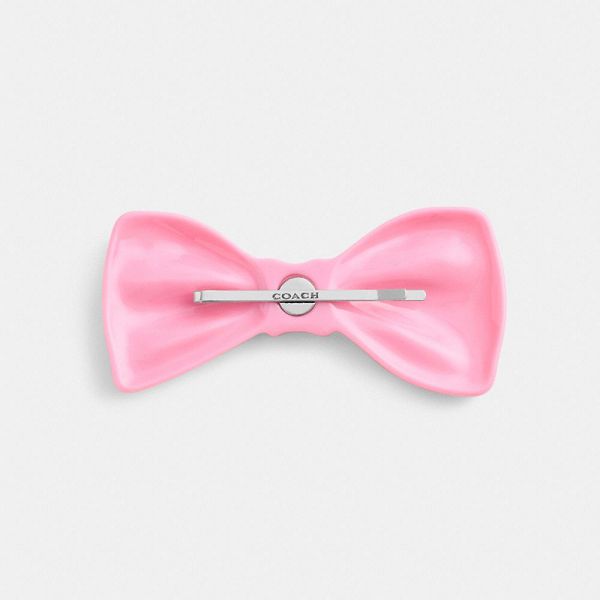 Dámské Hair Accessories Coach Bow Stříbrné Růžové | 1893672-CZ