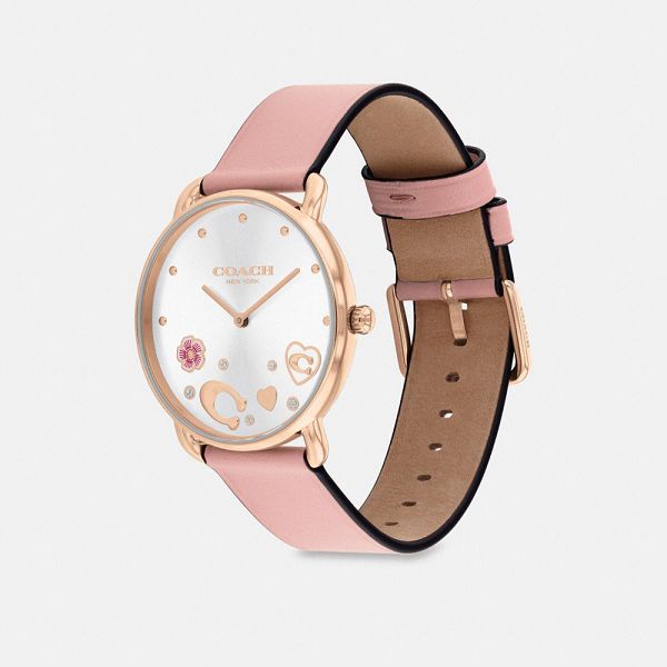 Dámské Hodinky Coach Elliot 36 Mm Růžové | 9381762-CZ