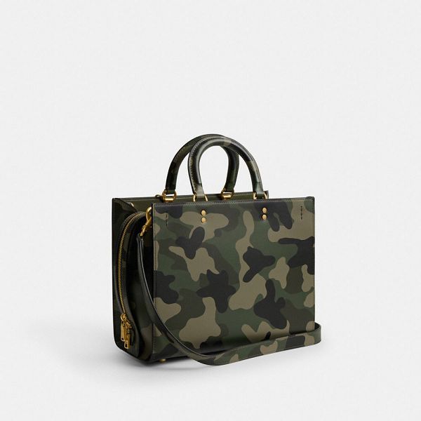 Dámské Kabelka Coach Rogue With Camo Print Zelene Viacfarebný | 1048632-CZ