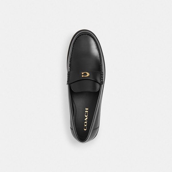 Dámské Loafers Coach Jocelyn Černé | 7865940-CZ