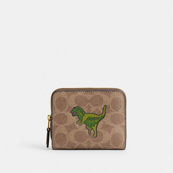 Dámské Peněženka Coach Essential Billfold In Signature Canvas With Rexy Print Hnědé Viacfarebný | 4329571-CZ