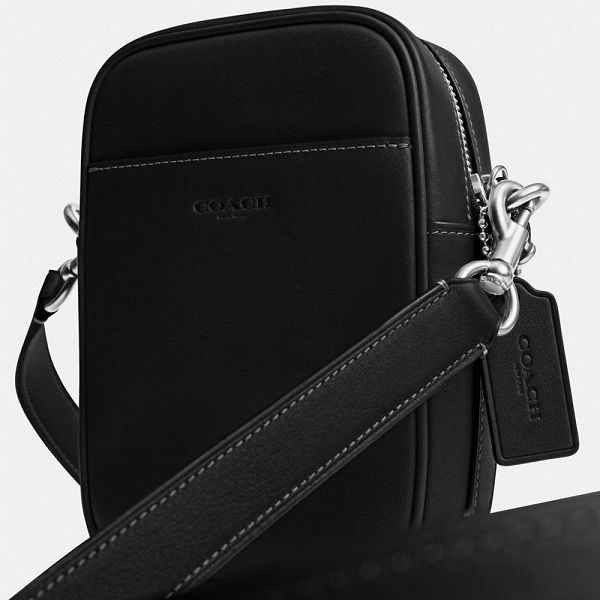 Pánské Crossbody Kabelka Coach Hitch Černé | 9865147-CZ