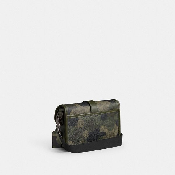 Pánské Crossbody Kabelka Coach League 19 In Signature Camo Print Maskáčové | 7259018-CZ