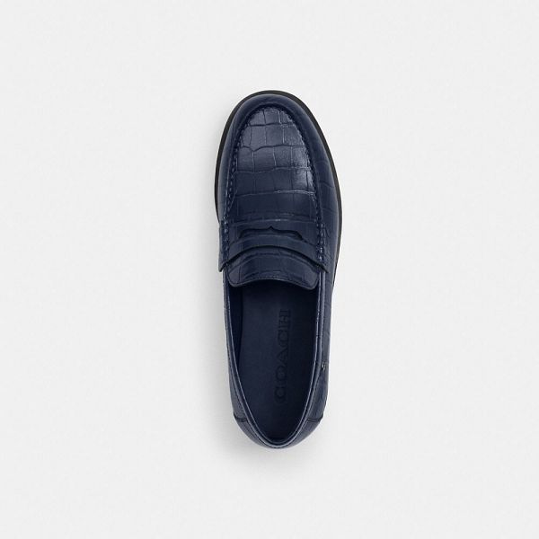 Pánské Loafers Coach Reagan Blankyt | 1386952-CZ