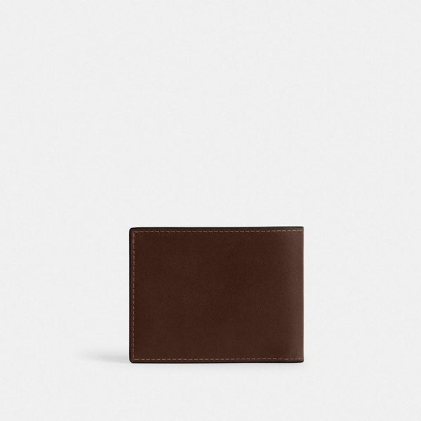 Pánské Peněženka Coach Slim Billfold Hnědé | 3742986-CZ