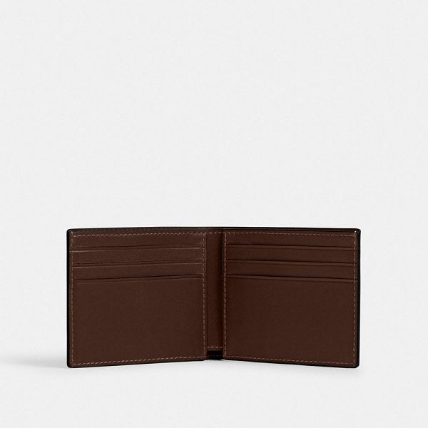 Pánské Peněženka Coach Slim Billfold Hnědé | 3742986-CZ