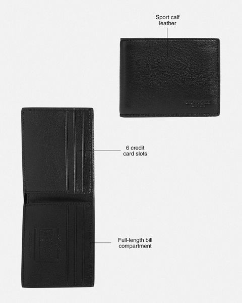 Pánské Peněženka Coach Slim Billfold Hnědé | 8963172-CZ