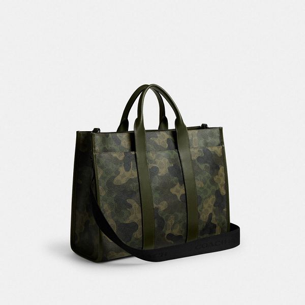 Pánské Tote Coach Wesley In Signature Camo Print Maskáčové | 3687524-CZ