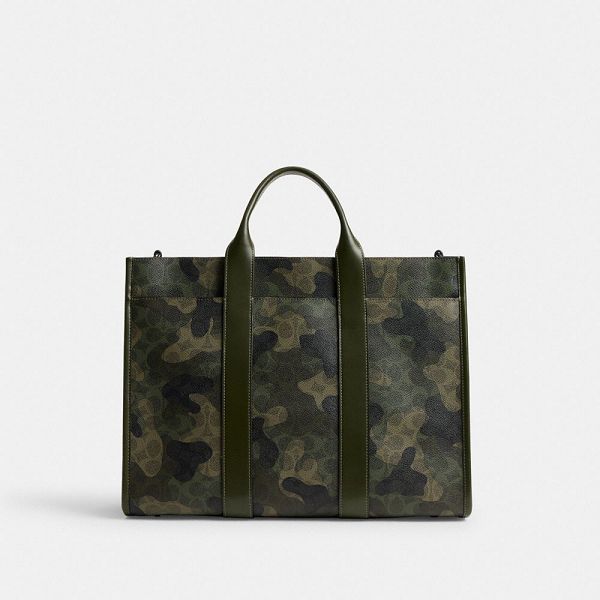 Pánské Tote Coach Wesley In Signature Camo Print Maskáčové | 3687524-CZ