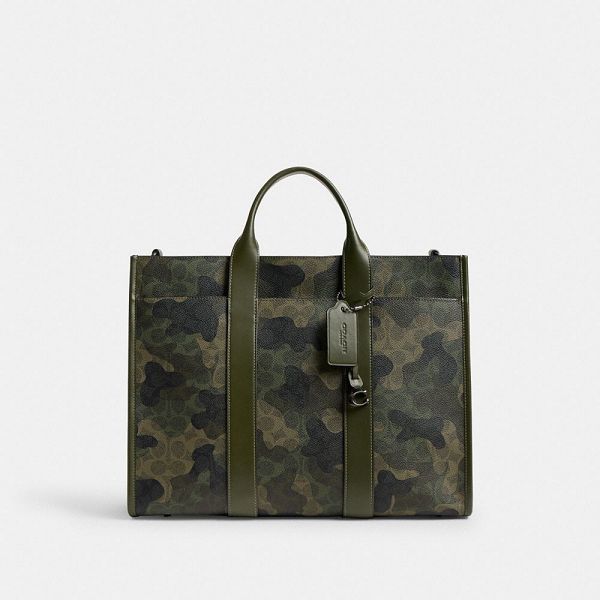 Pánské Tote Coach Wesley In Signature Camo Print Maskáčové | 3687524-CZ